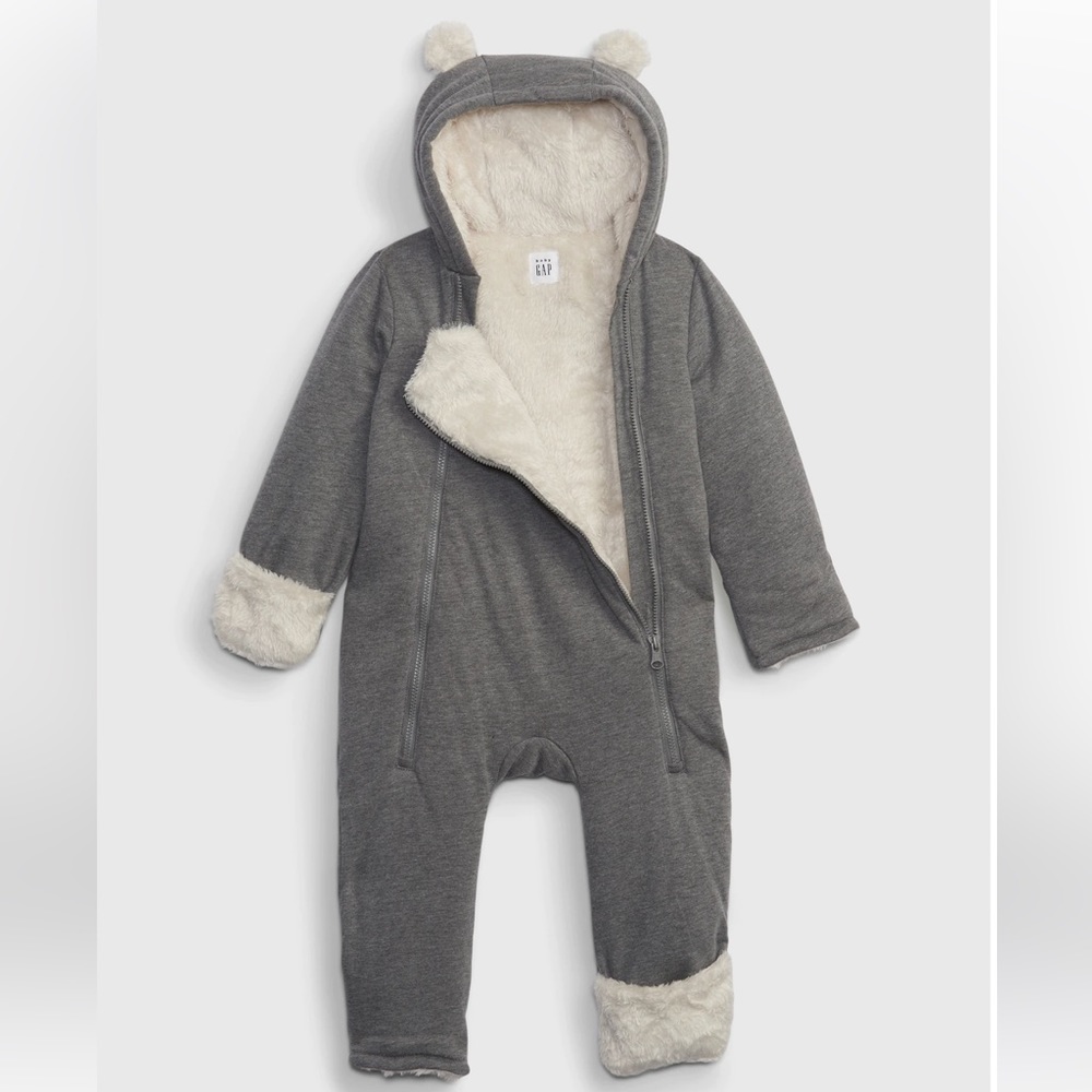 Gray soft one piece size 6 to 12